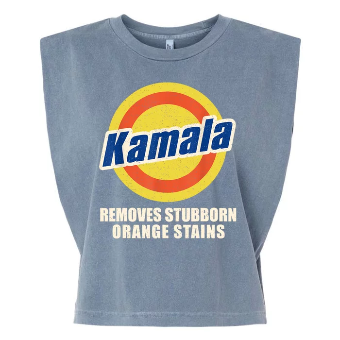 Vote Remove Stubborn Orange Stains Harris Kamala Harris Ryan Reynolds Garment-Dyed Women's Muscle Tee