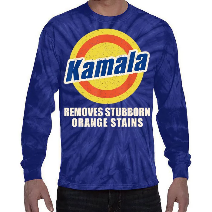 Vote Remove Stubborn Orange Stains Harris Kamala Harris Ryan Reynolds Tie-Dye Long Sleeve Shirt