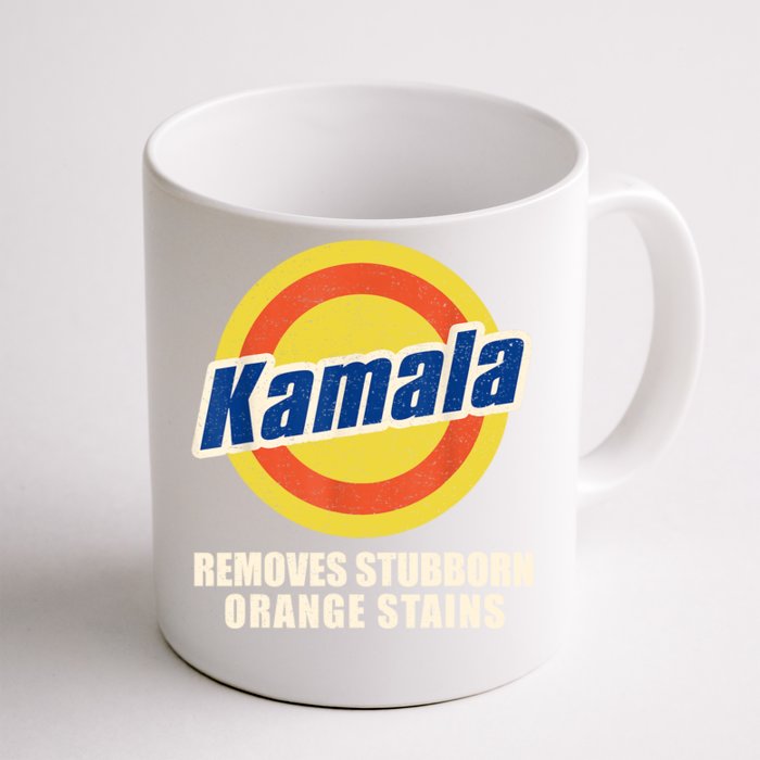 Vote Remove Stubborn Orange Stains Harris Kamala Harris Ryan Reynolds Front & Back Coffee Mug