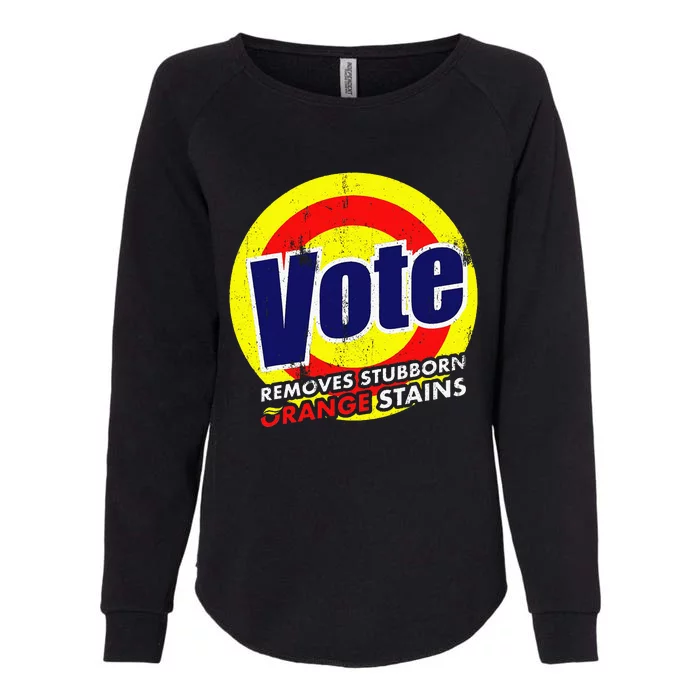 Vote Removes Stubborn Orange Stains 2024 Womens California Wash Sweatshirt