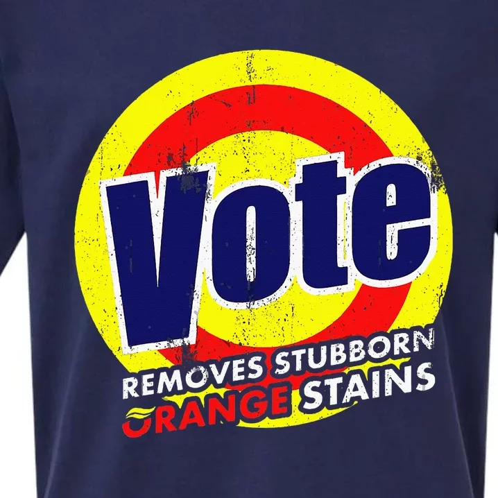 Vote Removes Stubborn Orange Stains 2024 Sueded Cloud Jersey T-Shirt