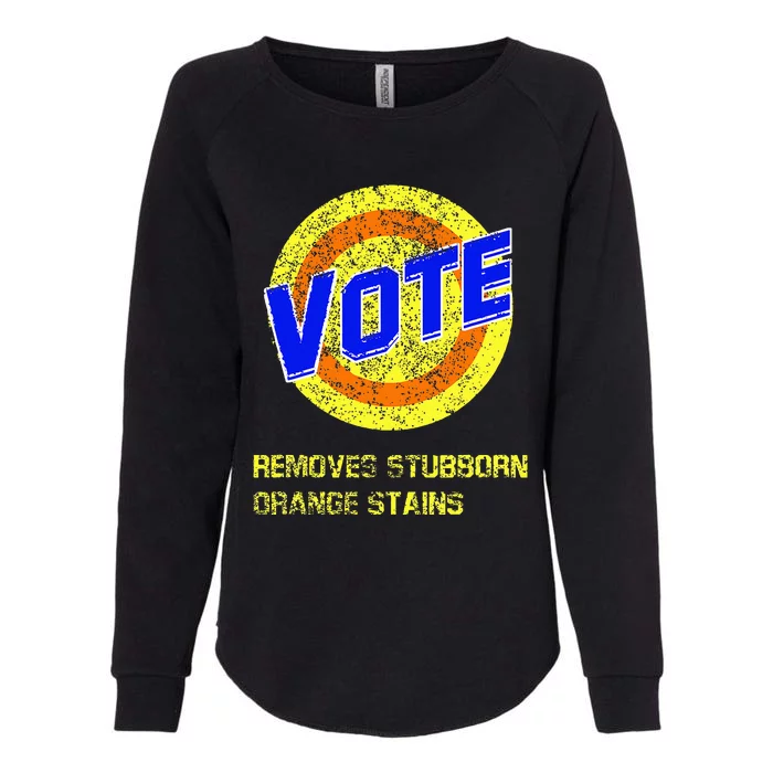 Vote Removes Stubborn Orange Stains Womens California Wash Sweatshirt