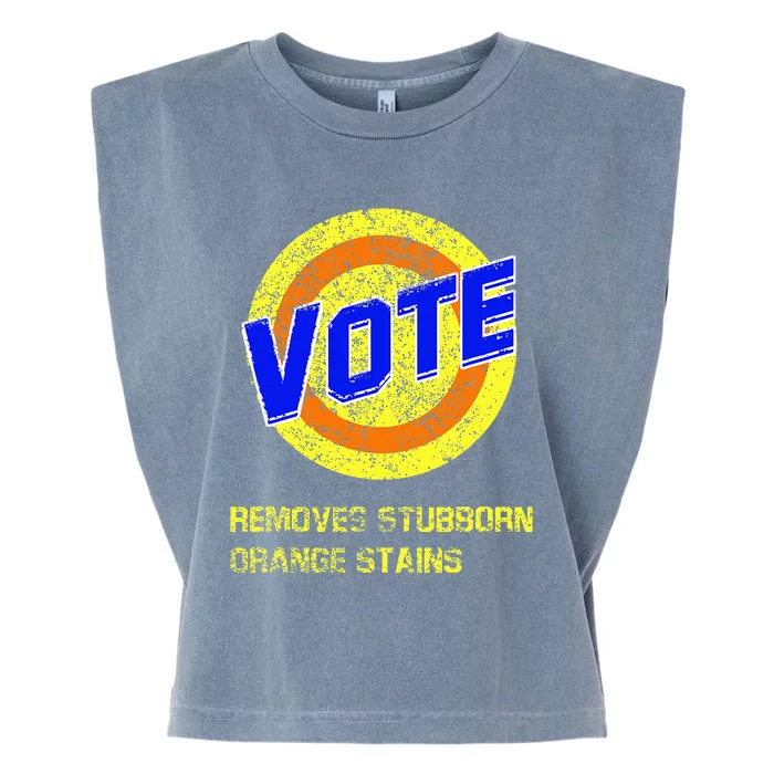 Vote Removes Stubborn Orange Stains Garment-Dyed Women's Muscle Tee