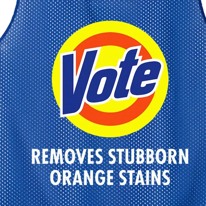 Vote Removes Stubborn Orange Stains Antitrump Mesh Reversible Basketball Jersey Tank