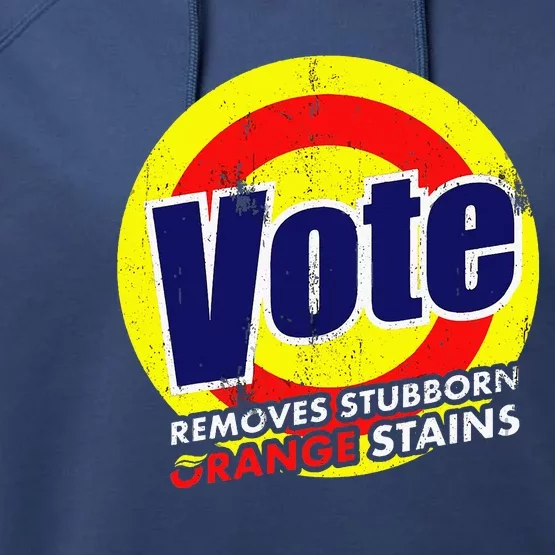 Vote Removes Stubborn Orange Stains 2024 Performance Fleece Hoodie