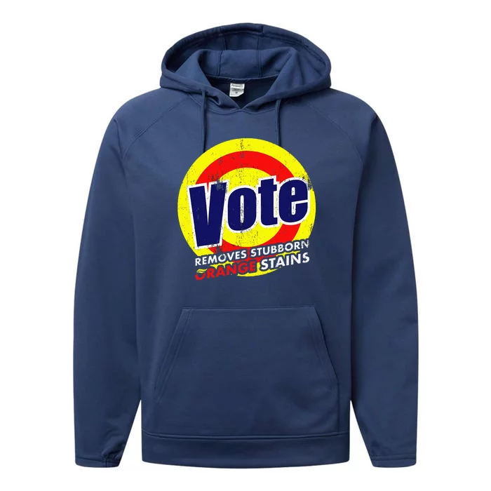 Vote Removes Stubborn Orange Stains 2024 Performance Fleece Hoodie