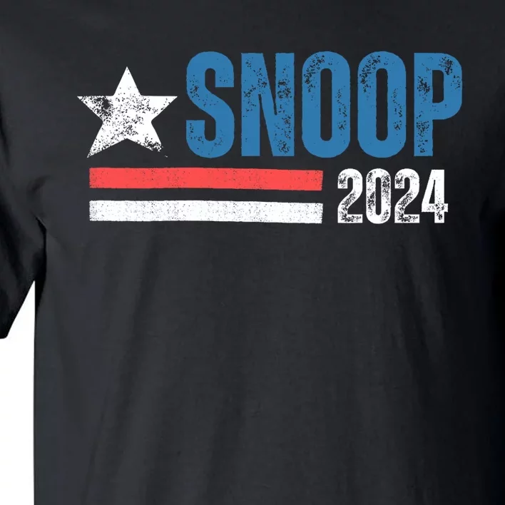 Vintage Retro Stripe Funny Snoop Vintage Election 2024 Gifts President Election Tall T-Shirt