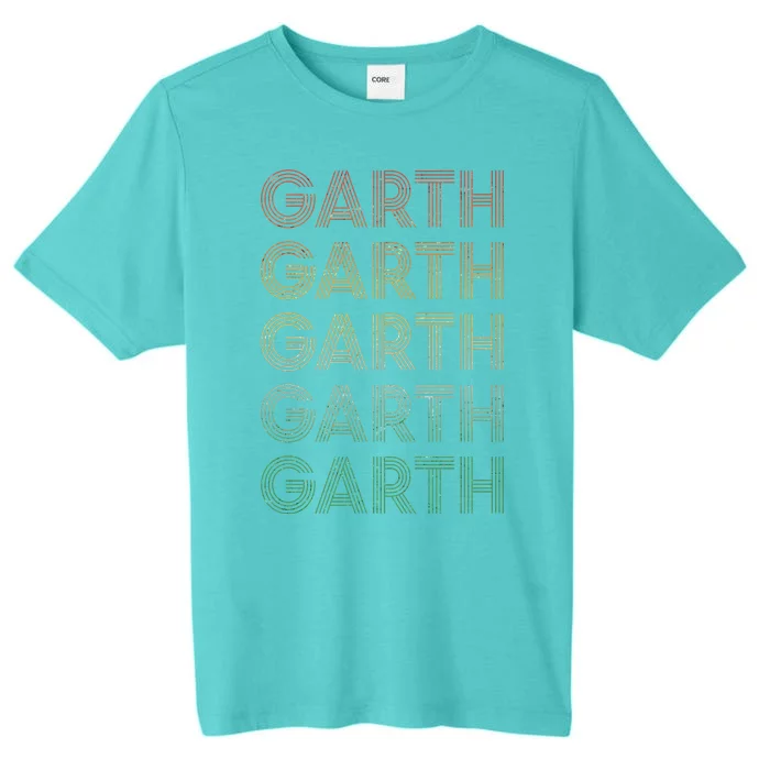 Vintage Retro Style Garth ChromaSoft Performance T-Shirt