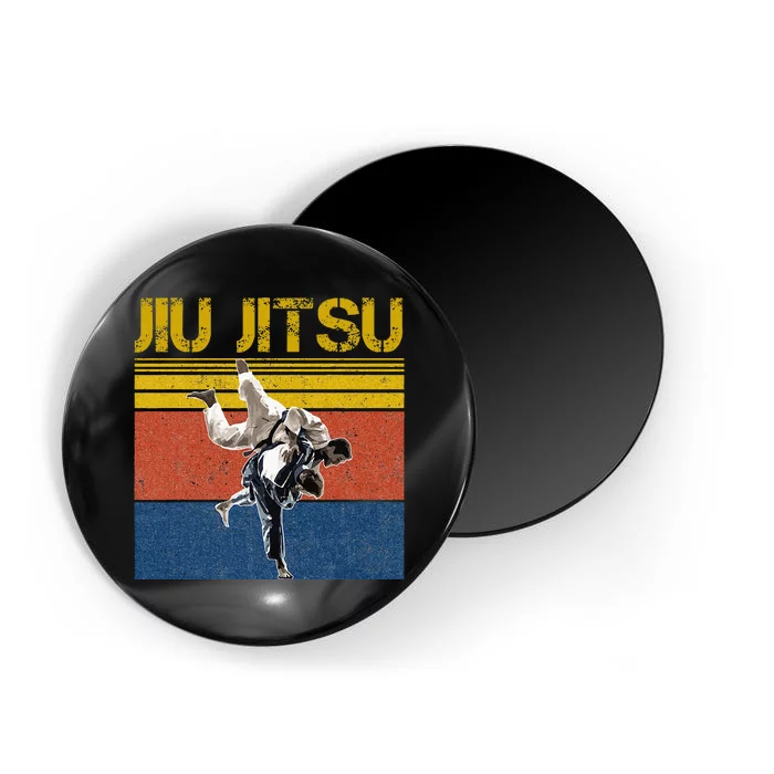 Vintage Retro Style Funny Brazilian Jiu Jitsu Great BJJ Magnet