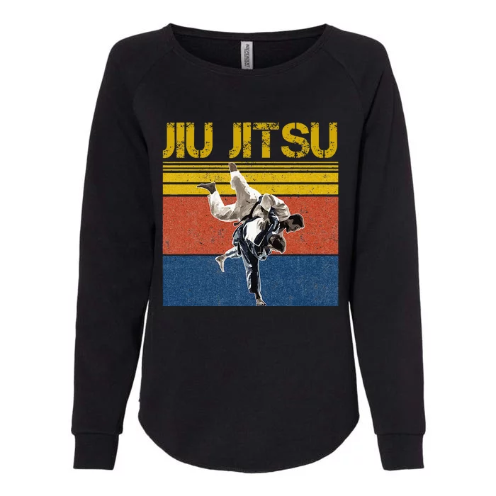 Vintage Retro Style Funny Brazilian Jiu Jitsu Great BJJ Womens California Wash Sweatshirt