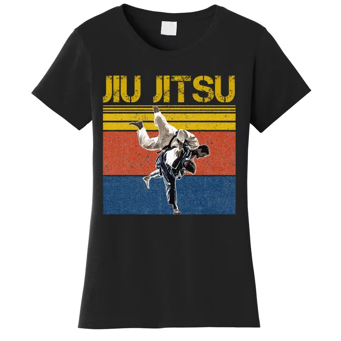 Vintage Retro Style Funny Brazilian Jiu Jitsu Great BJJ Women's T-Shirt