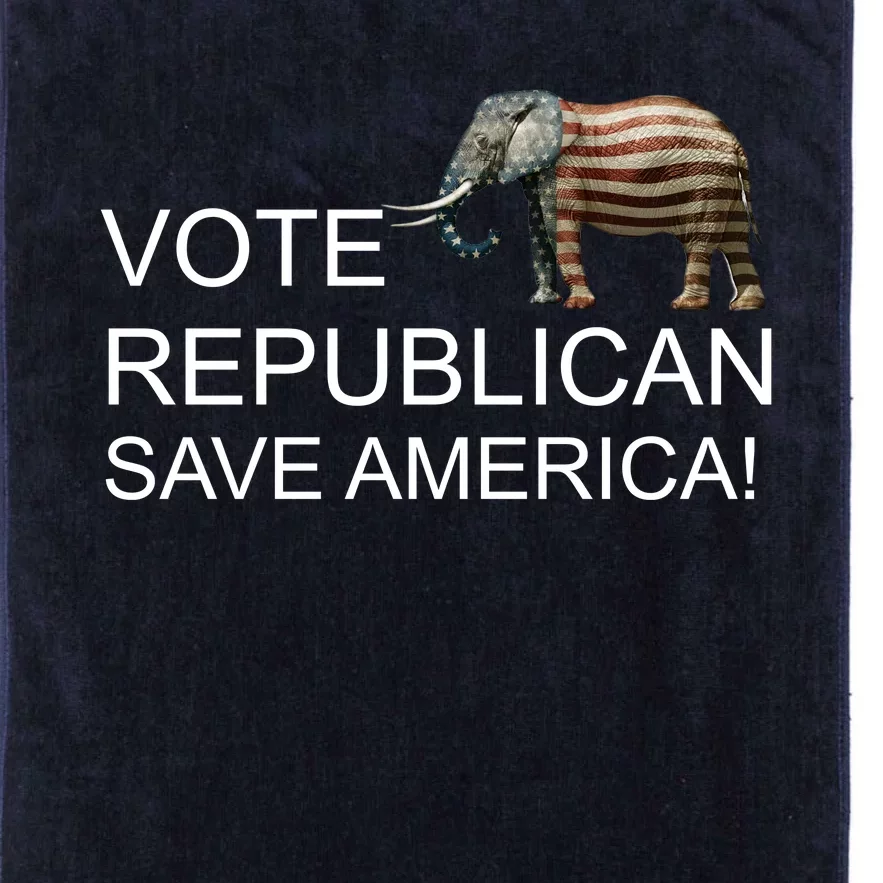 Vote Republican Save America Platinum Collection Golf Towel