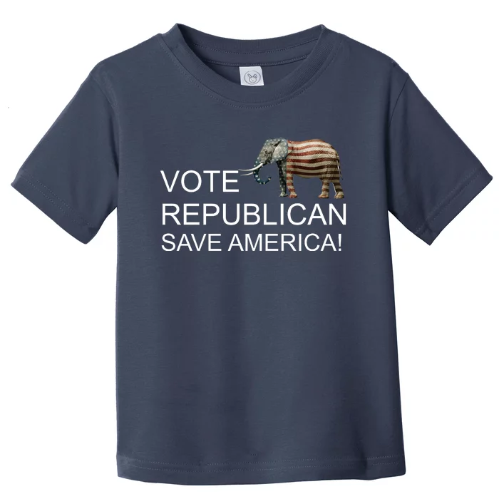 Vote Republican Save America Toddler T-Shirt