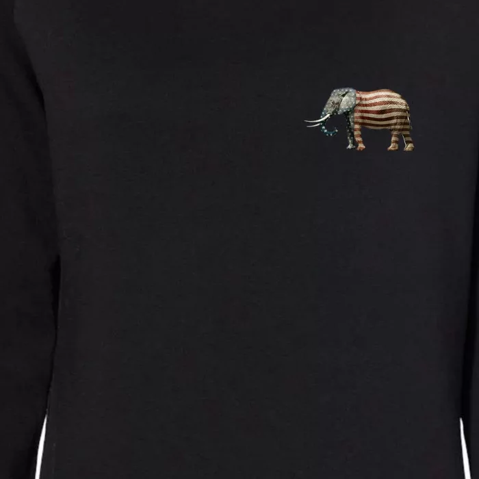 Vote Republican Save America Front and Back Front & Back Womens California Wash Sweatshirt