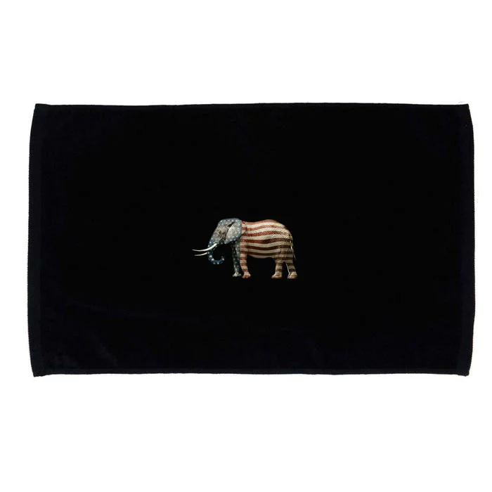 Vote Republican Save America Front and Back Front & Back Microfiber Hand Towel