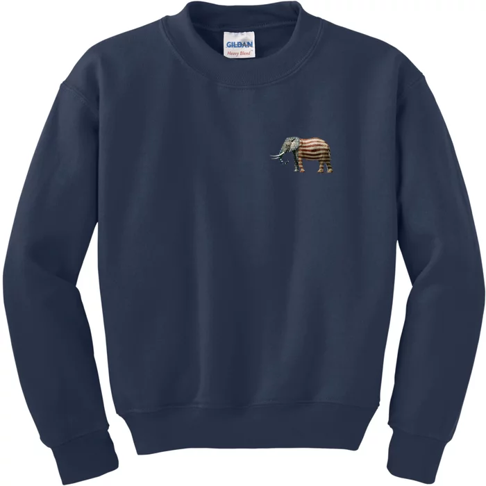 Vote Republican Save America Front and Back Front & Back Kids Sweatshirt