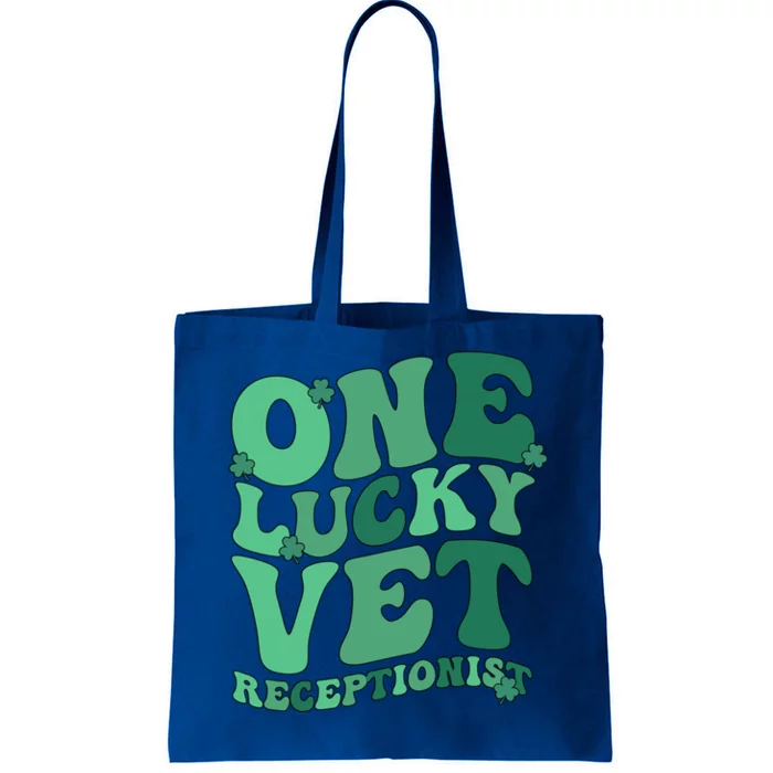 Vet Receptionist St Patricks Day Veterinarian Receptionist Gift Tote Bag