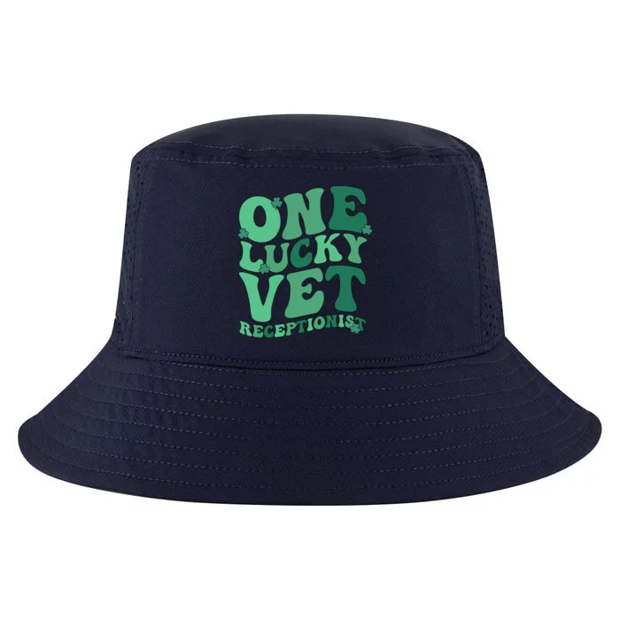 Vet Receptionist St Patricks Day Veterinarian Receptionist Gift Cool Comfort Performance Bucket Hat