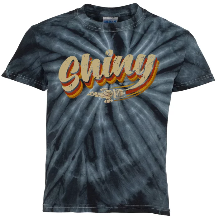 Vintage Retro Shiny Since 2002 Vintage Firefly Serenity Kids Tie-Dye T-Shirt