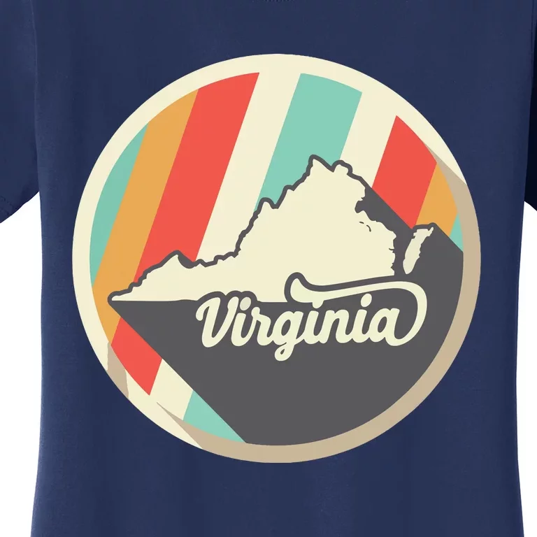 Virginia Retro Style Va Usa Women's T-Shirt