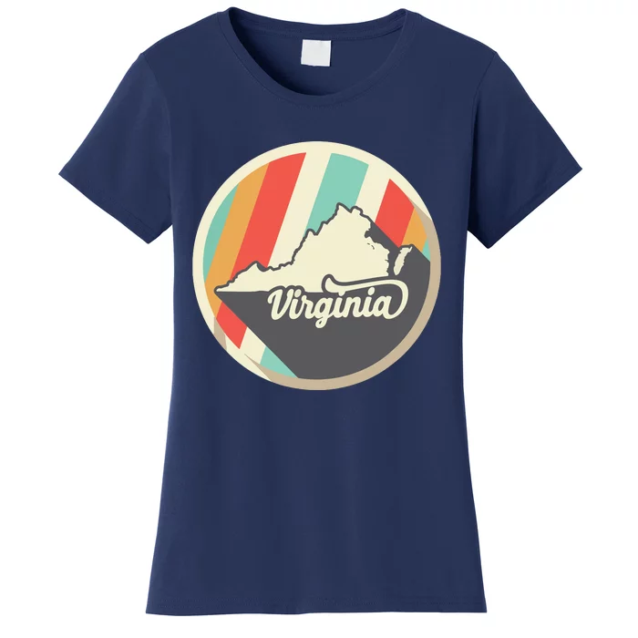 Virginia Retro Style Va Usa Women's T-Shirt