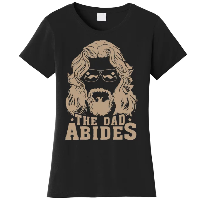 Vintage Retro The Dad Abides Women's T-Shirt