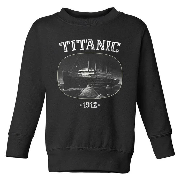 Vintage RMS Titanic | Cruise Ship Toddler Sweatshirt