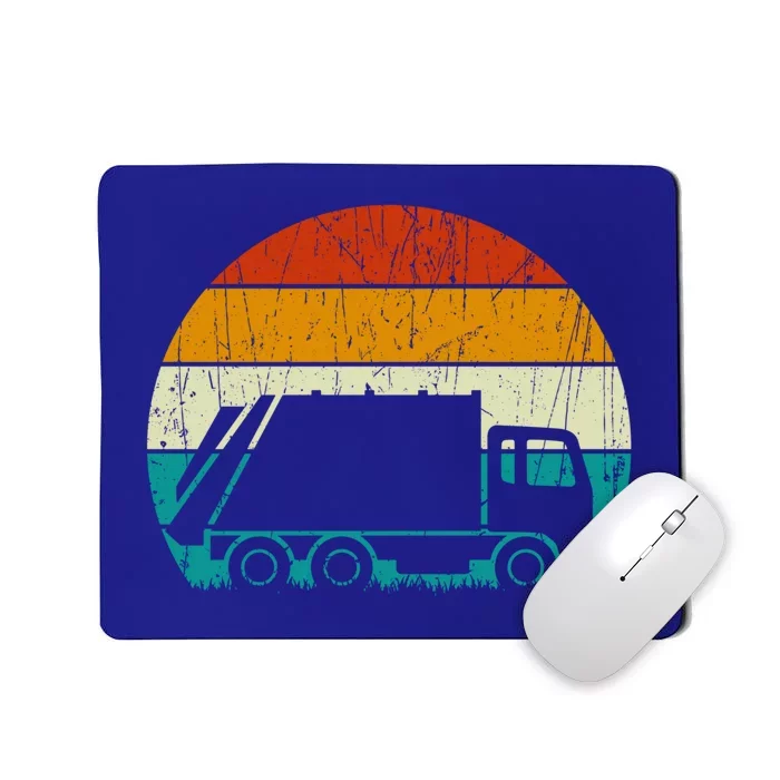 Vintage Recycling Truck Driver Proud Garbage Truck Recycle Gift Mousepad