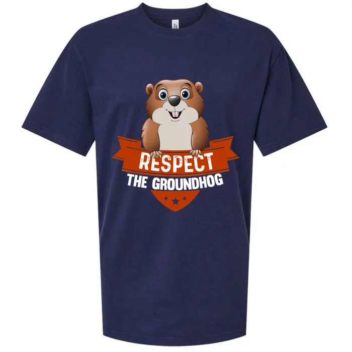 Vintage Respect The Groundhog Day Sueded Cloud Jersey T-Shirt