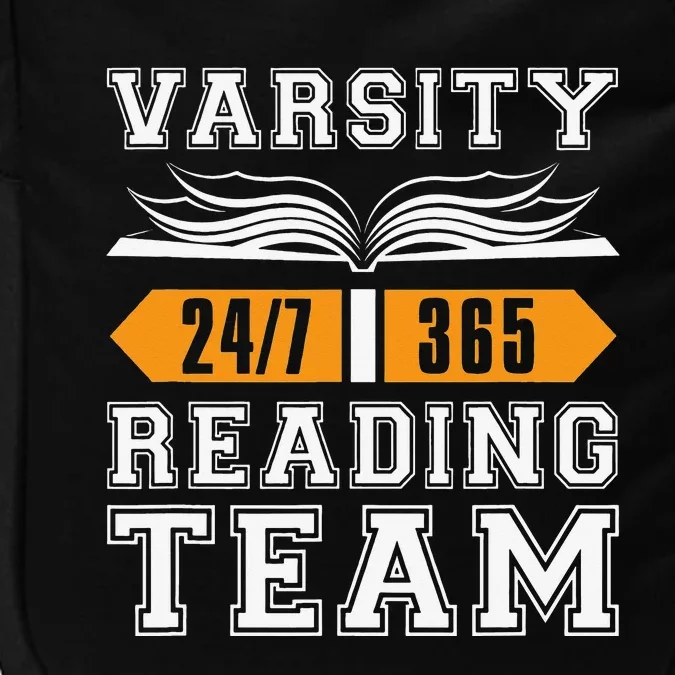 Varsity Reading Team For Book Lovers Impact Tech Backpack