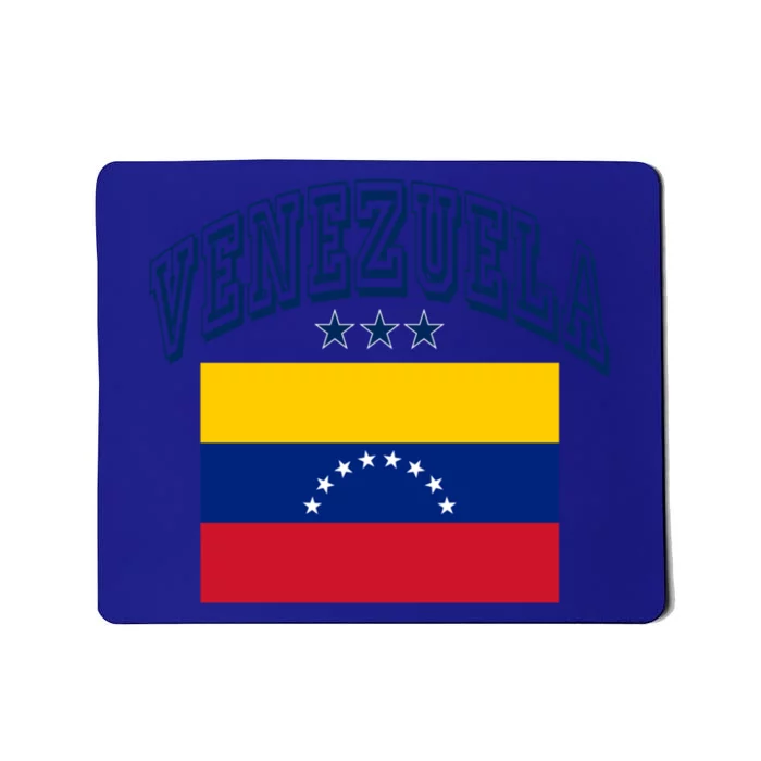 Venezuela Retro Throwback Flag Athletic Funny Gift Mousepad