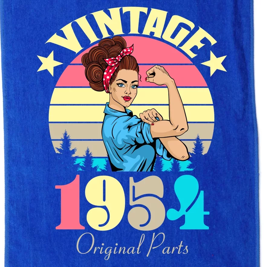 Vintage Rosie The Riveter 1954 Original Parts 70th Birthday Platinum Collection Golf Towel