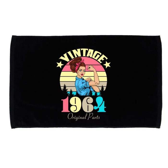 Vintage Rosie The Riveter 1964 Original Parts 60th Birthday Microfiber Hand Towel