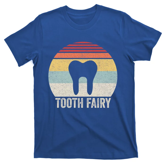 Vintage Retro Tooth Fairy Dental Dentist Gift T-Shirt