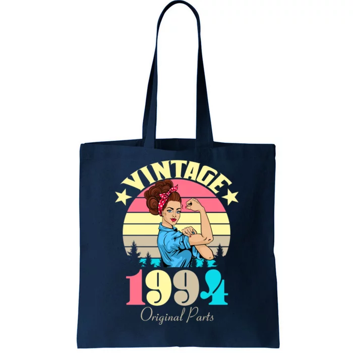 Vintage Rosie The Riveter 1994 Original Parts 30th Birthday Tote Bag