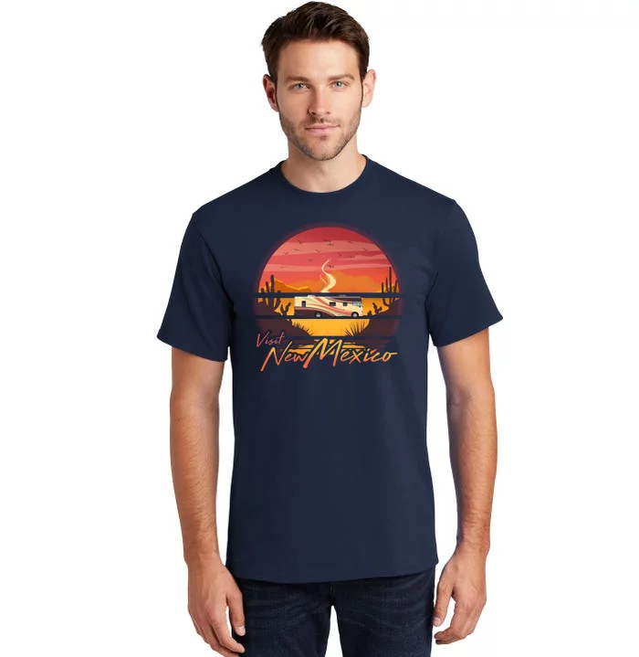 Vintage Retro Travel Visit New Mexico Tall T-Shirt