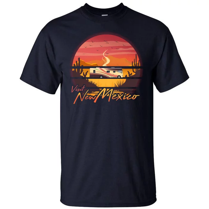 Vintage Retro Travel Visit New Mexico Tall T-Shirt