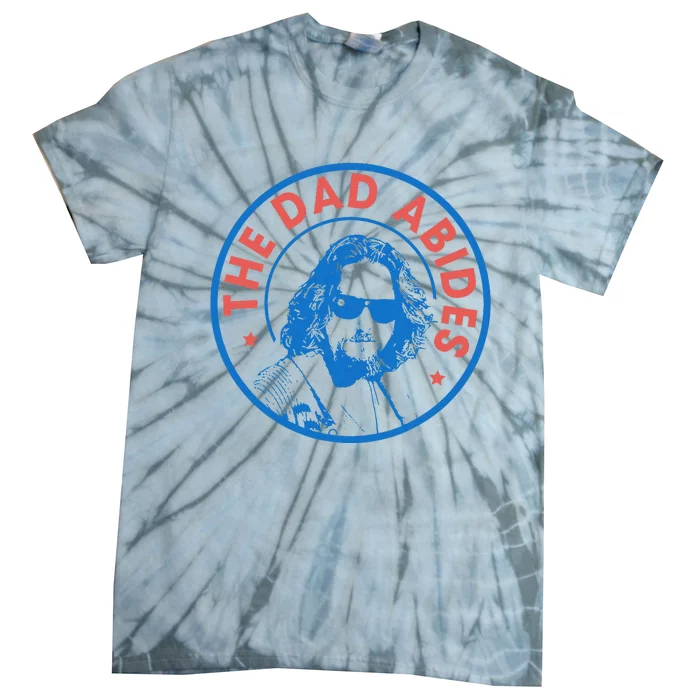 Vintage Retro The Dad Abides Tie-Dye T-Shirt