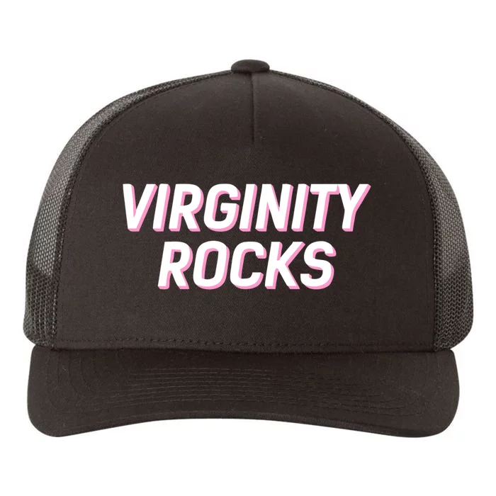 Virginity Rocks Yupoong Adult 5-Panel Trucker Hat