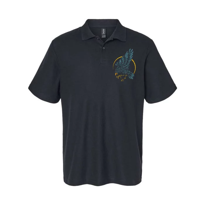 Vintage Raven Softstyle Adult Sport Polo