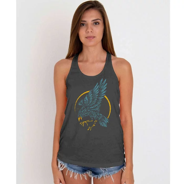 Vintage Raven Women's Knotted Racerback Tank