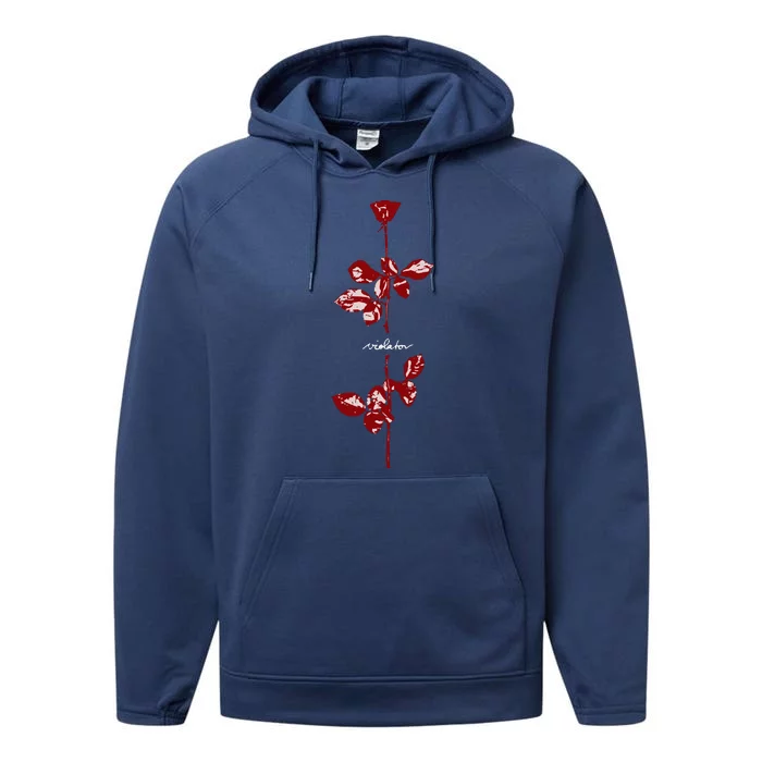 Violator Red Performance Fleece Hoodie