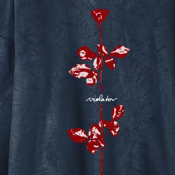 Violator Red Hooded Wearable Blanket