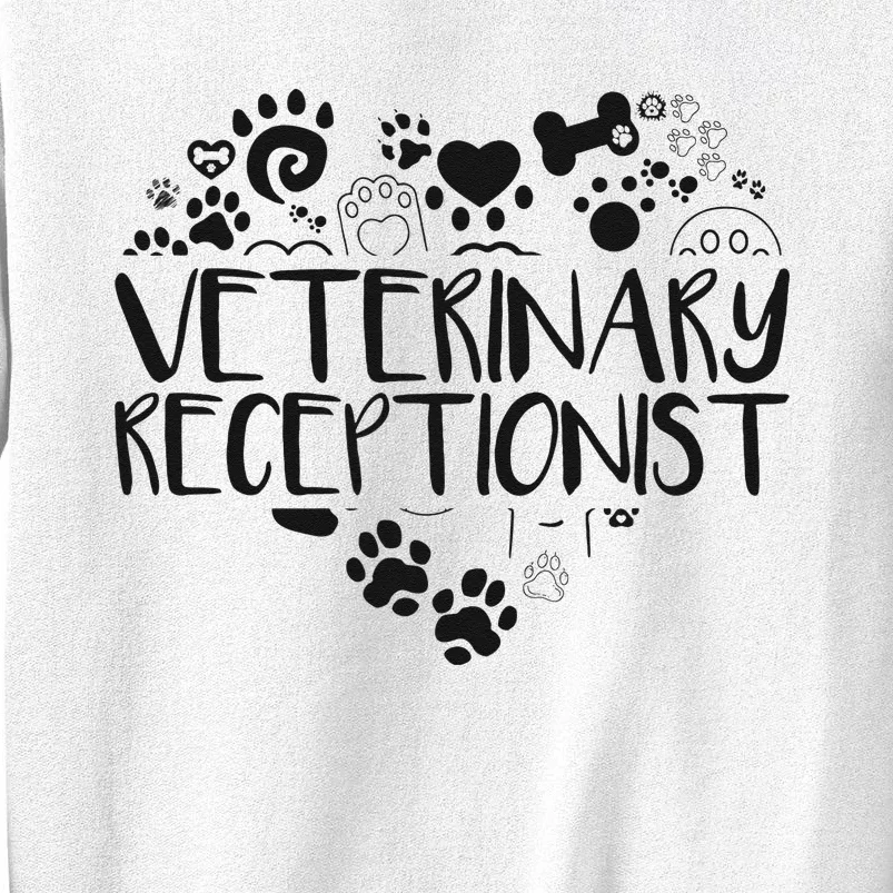 Veterinary Receptionist Veterinarian Vet Tech Assistant Sweatshirt