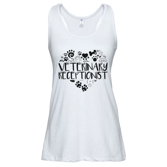 Veterinary Receptionist Veterinarian Vet Tech Assistant Ladies Essential Flowy Tank