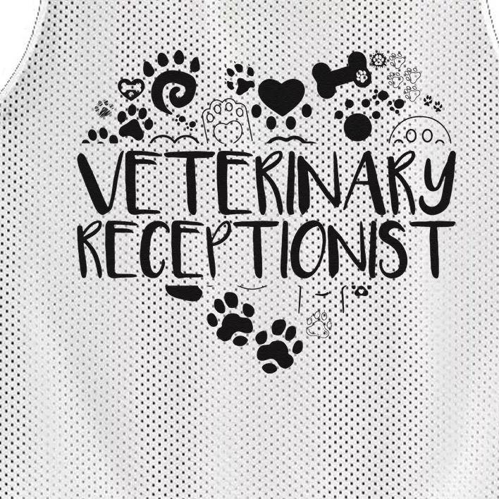 Veterinary Receptionist Veterinarian Vet Tech Assistant Mesh Reversible Basketball Jersey Tank