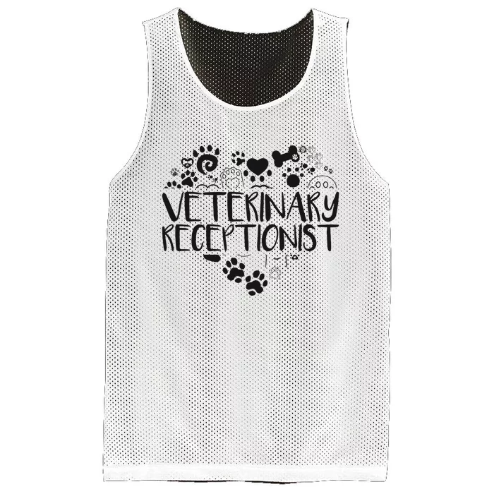 Veterinary Receptionist Veterinarian Vet Tech Assistant Mesh Reversible Basketball Jersey Tank