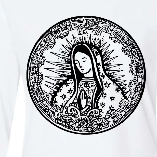 Virgin Religious Womens Cotton Relaxed Long Sleeve T-Shirt