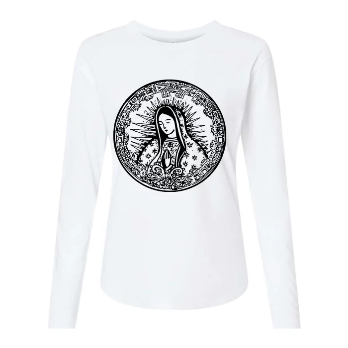 Virgin Religious Womens Cotton Relaxed Long Sleeve T-Shirt