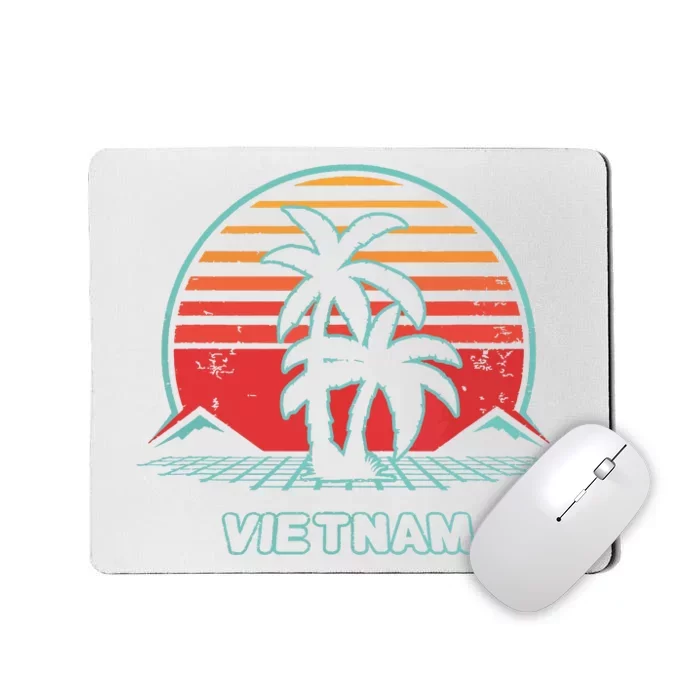 Vietnam Retro Vintage 80s Style Mousepad